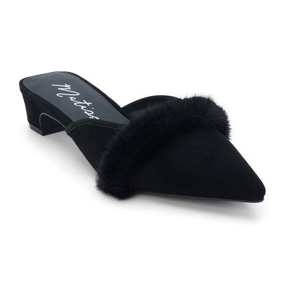 Matisse Footwear Kellan heeled mule Black Suede