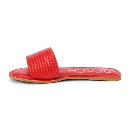 Matisse Footwear Troller slide sandal Cherry Red