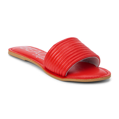 Matisse Footwear Troller slide sandal Cherry Red
