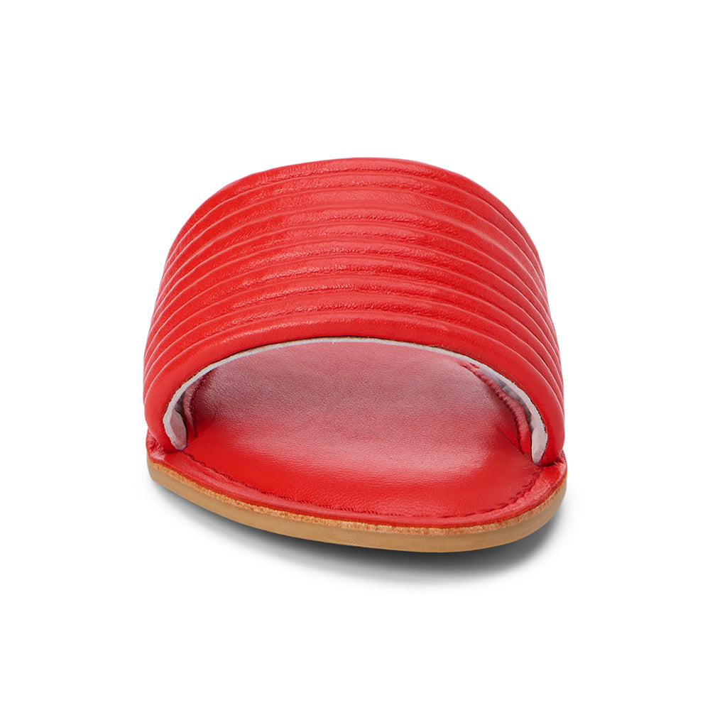 Matisse Footwear Troller slide sandal Cherry Red