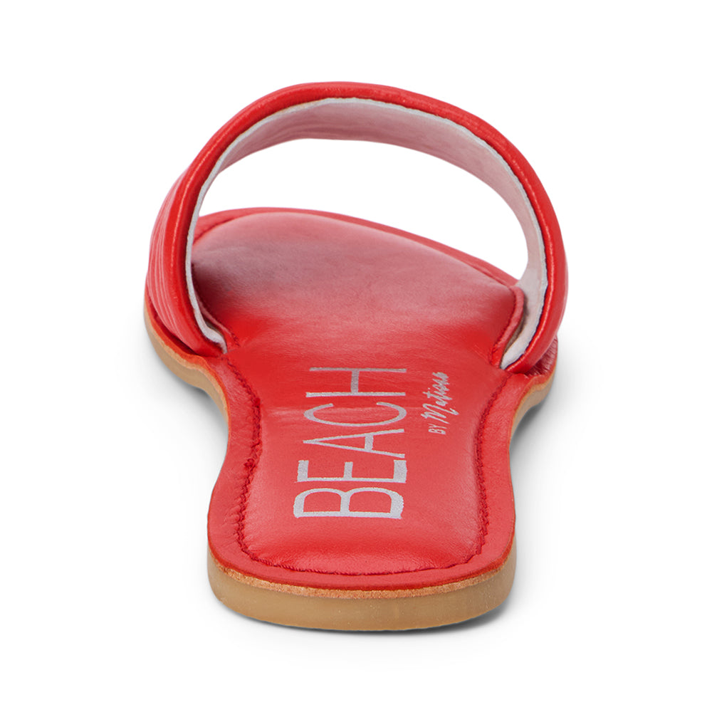 Matisse Footwear Troller slide sandal Cherry Red