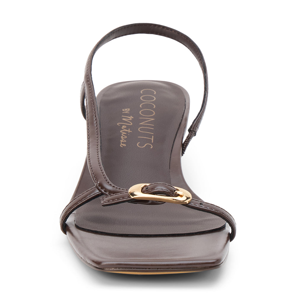 Matisse Footwear Fernando heeled sandal Chocolate