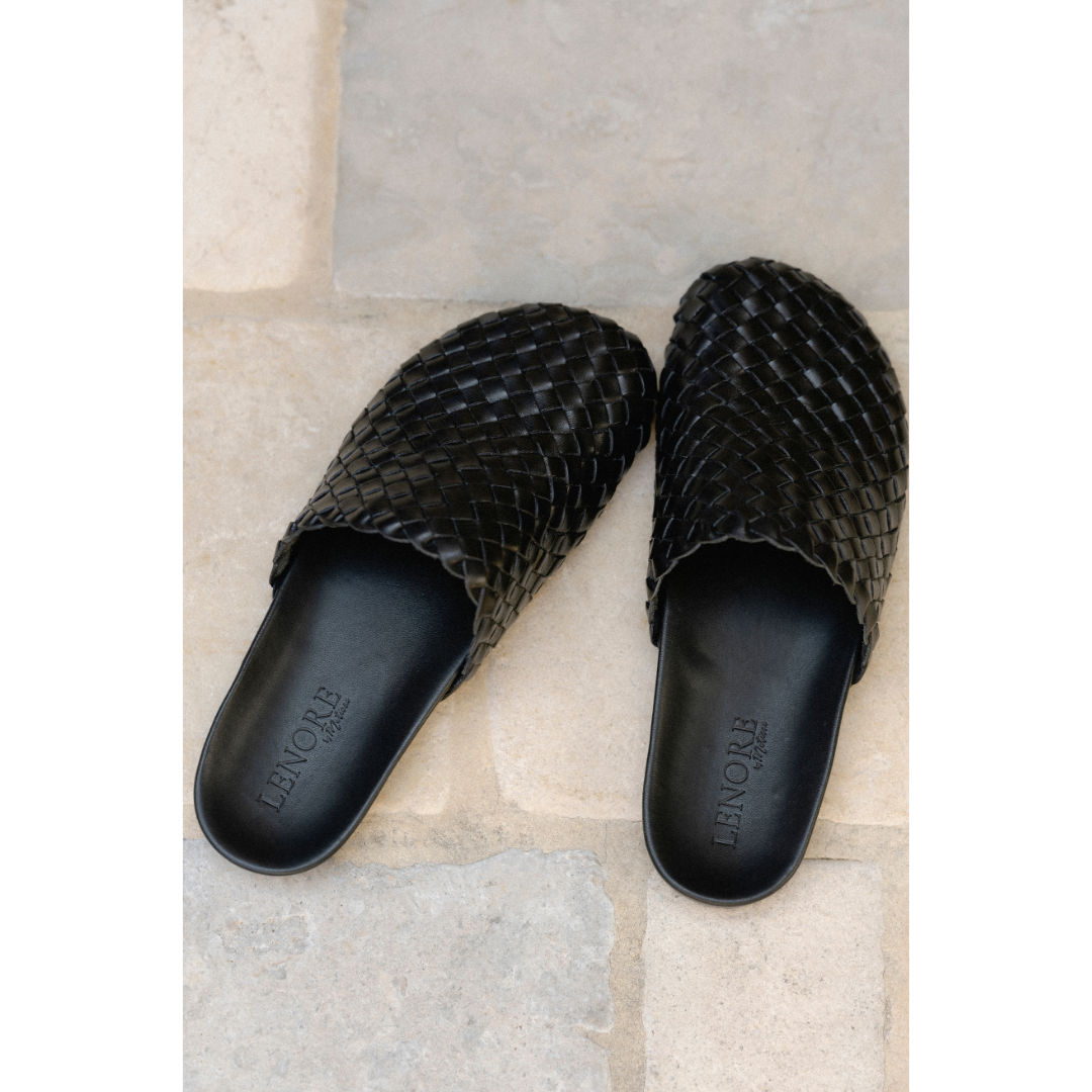 Matisse Footwear Eileen woven mule Black