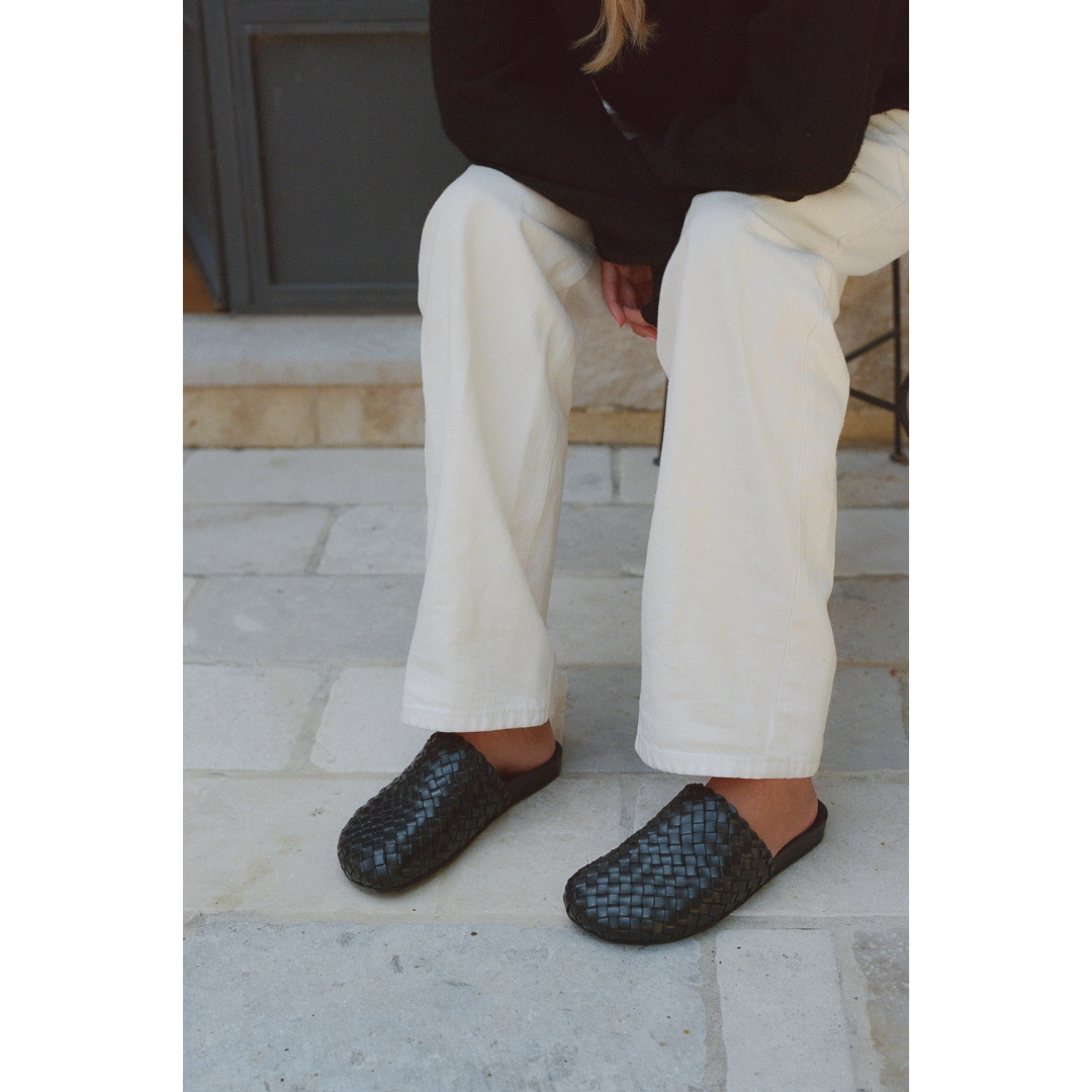 Matisse Footwear Eileen woven mule Black
