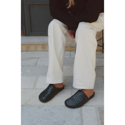 Matisse Footwear Eileen woven mule Black