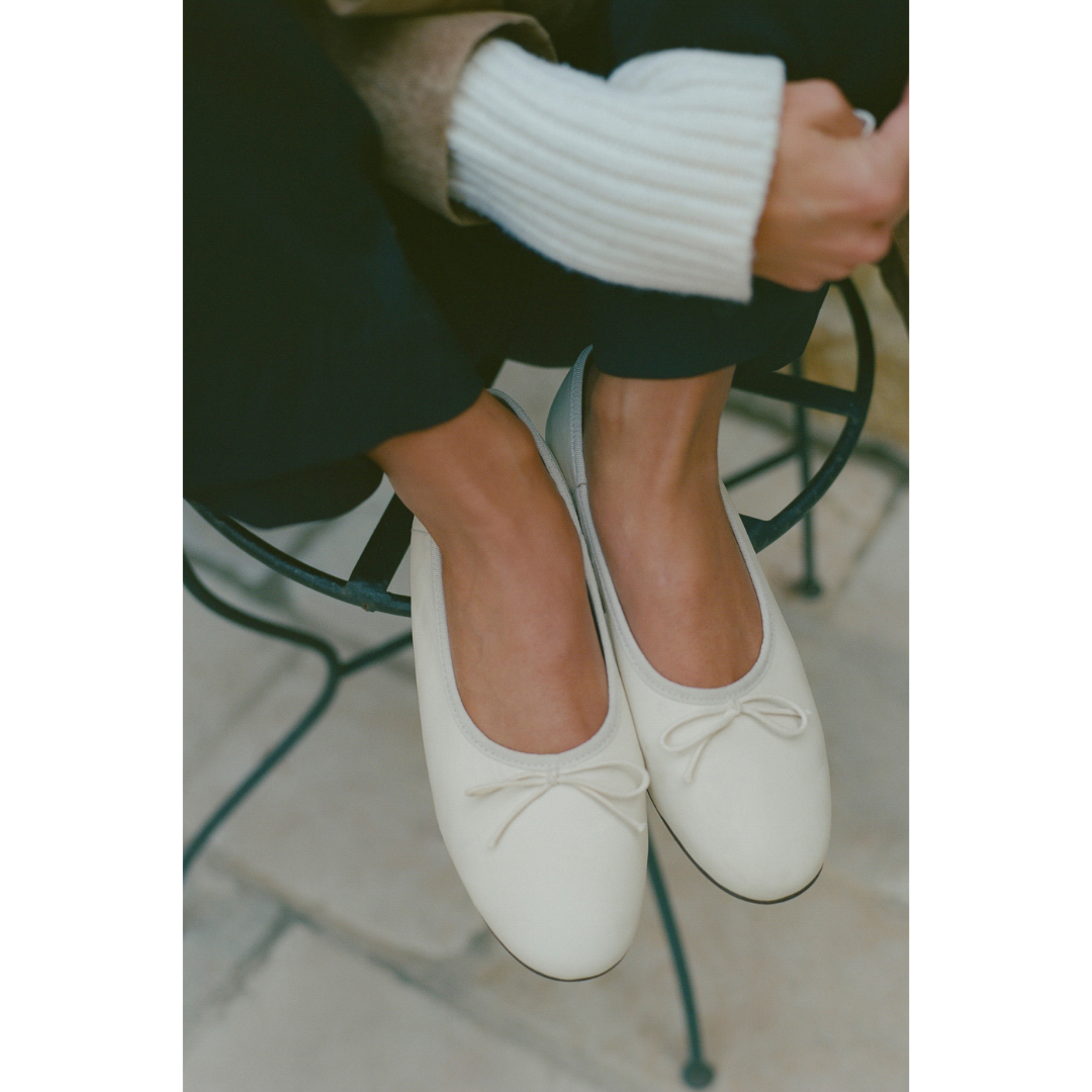 Matisse Footwear Marie ballet flat Ivory