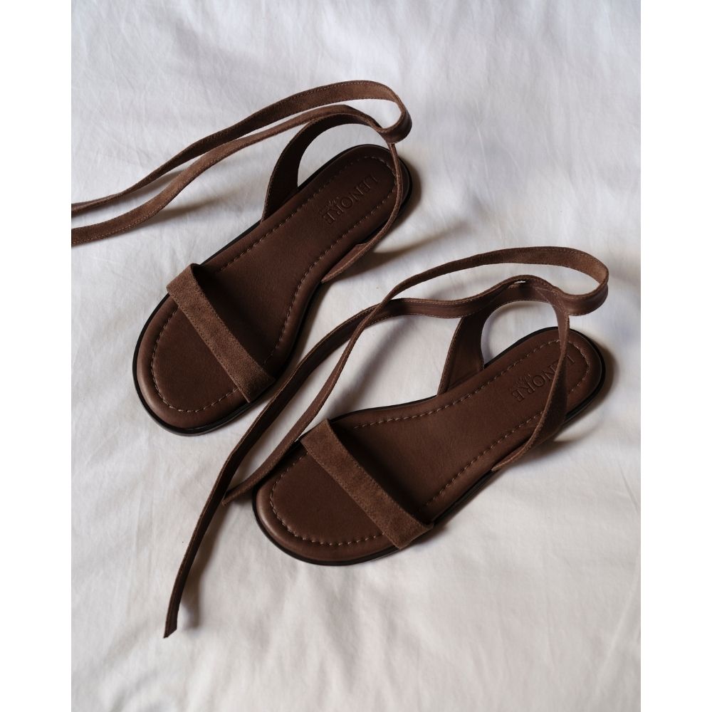 Matisse Footwear Danielle ankle wrap sandal Cafe