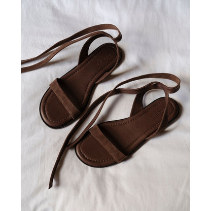 Matisse Footwear Danielle ankle wrap sandal Cafe