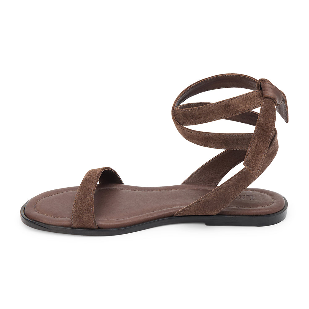 Matisse Footwear Danielle ankle wrap sandal Cafe