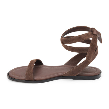 Matisse Footwear Danielle ankle wrap sandal Cafe