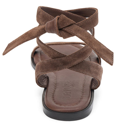 Matisse Footwear Danielle ankle wrap sandal Cafe