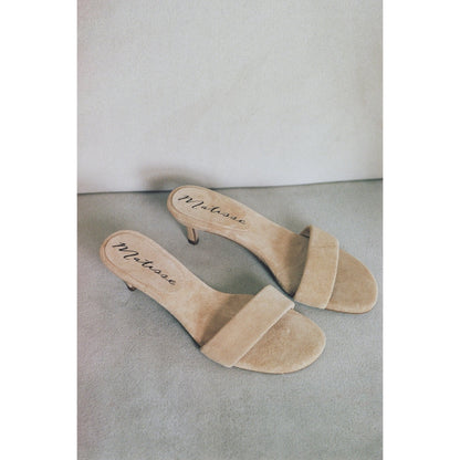 Matisse Footwear Poppy heeled sandal Natural