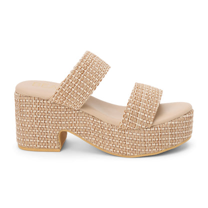 Matisse Footwear Ocean ave platform sandal Tan Multi