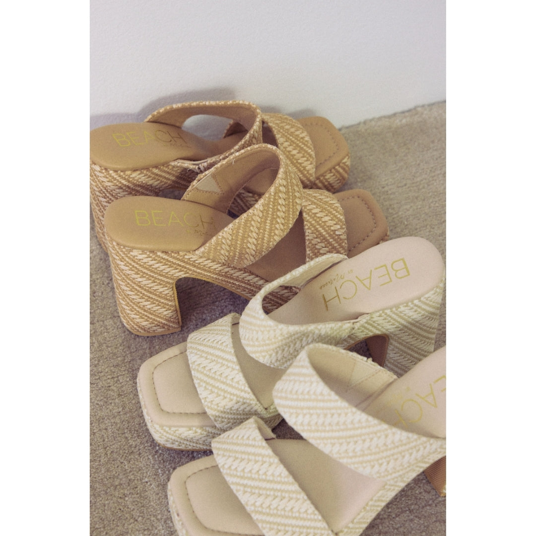 Matisse Footwear Gem platform heel Tan