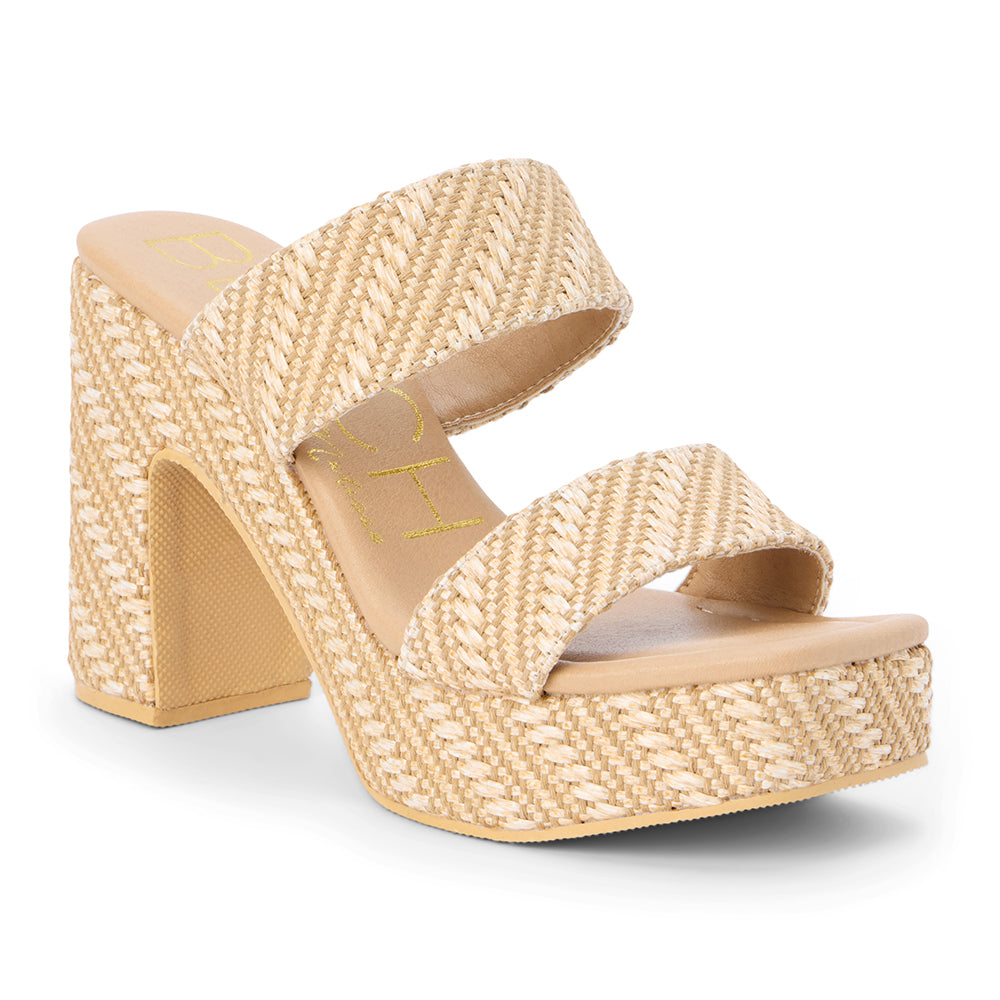 Matisse Footwear Gem platform heel Tan