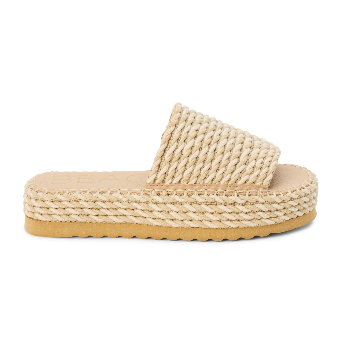 Matisse Footwear Del mar platform sandal Natural Rope