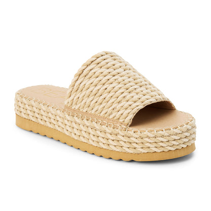 Matisse Footwear Del mar platform sandal Natural Rope