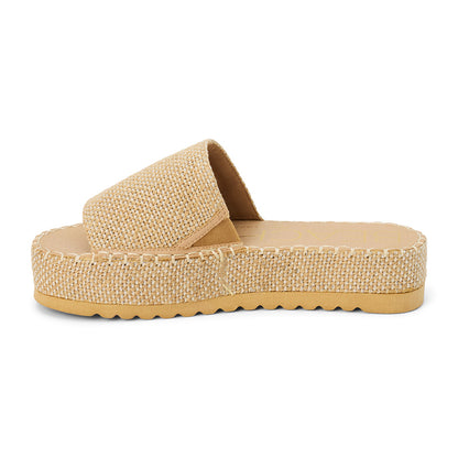 Matisse Footwear Del mar platform sandal Gold Speckle