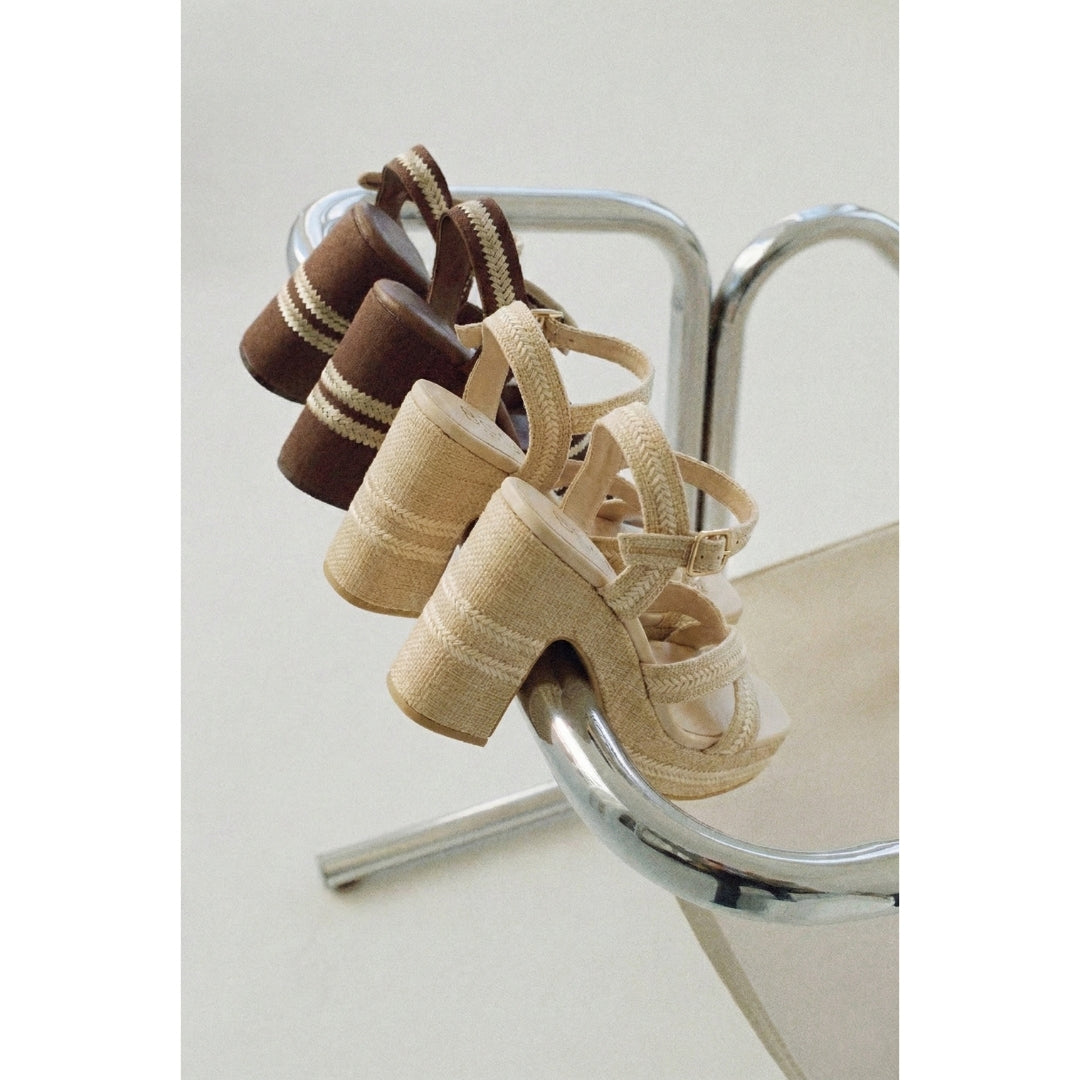 Matisse Footwear Adelaide platform heel Sand