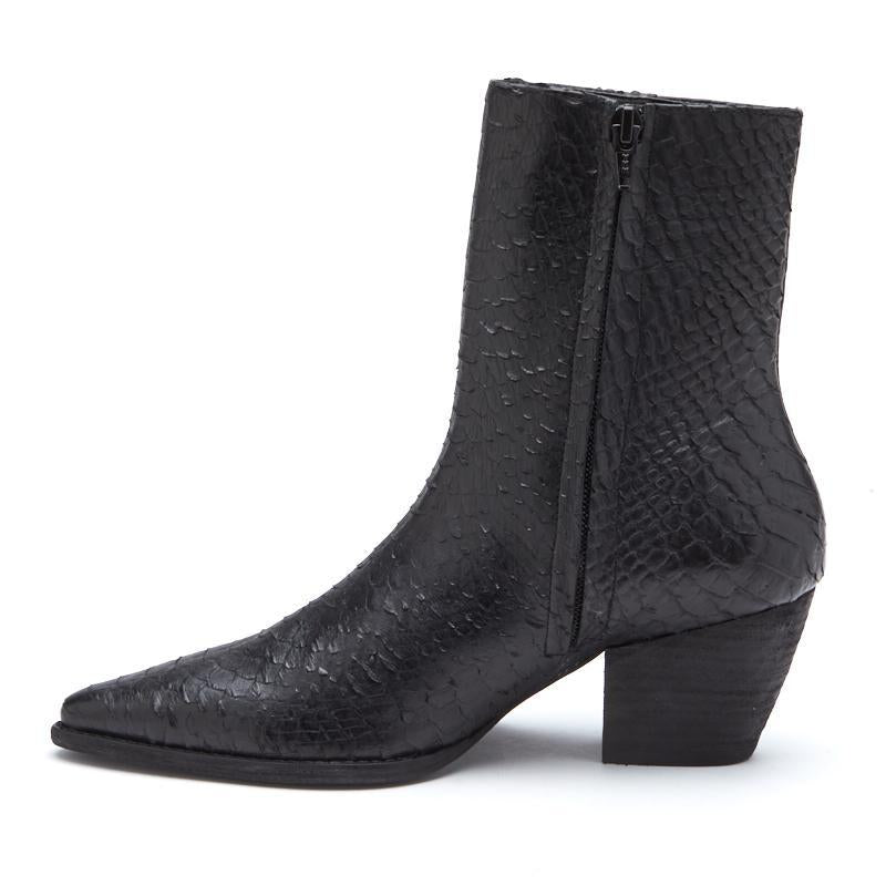 Matisse Footwear Caty ankle boot Black Snake