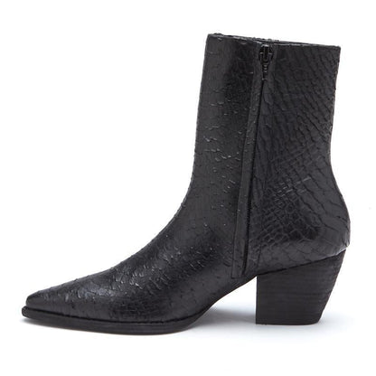 Matisse Footwear Caty ankle boot Black Snake