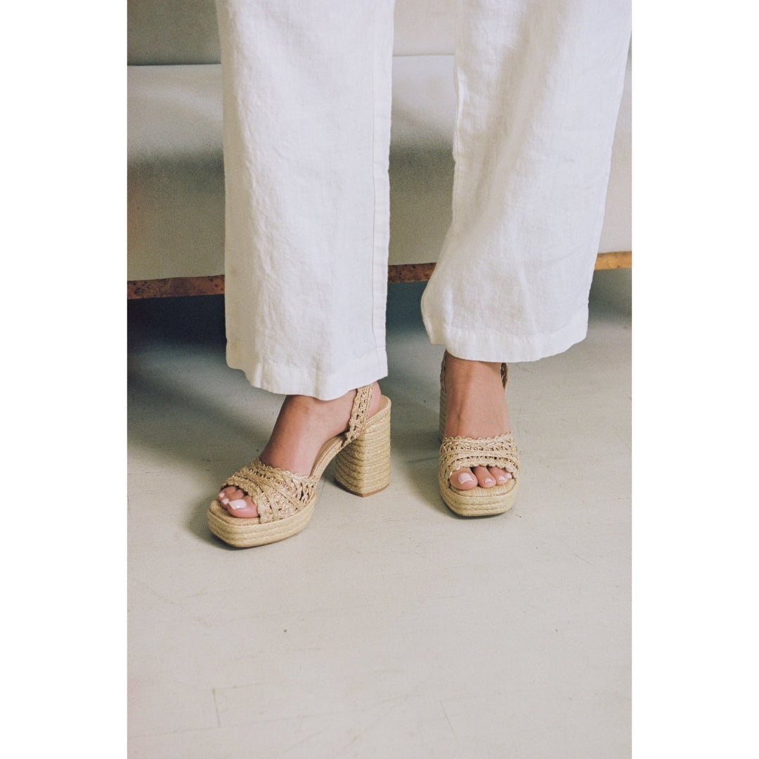 Matisse Footwear Orion platform heel Natural