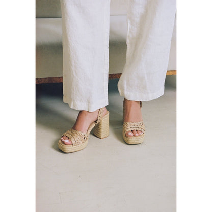 Matisse Footwear Orion platform heel Natural
