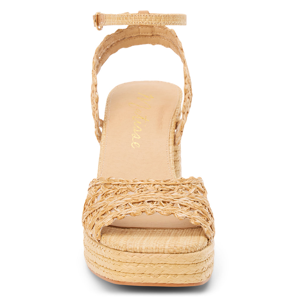 Matisse Footwear Orion platform heel Natural