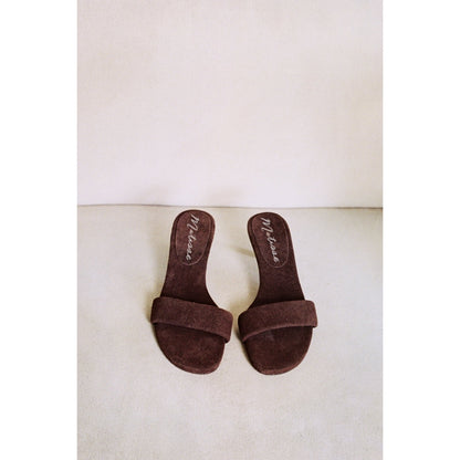 Matisse Footwear Poppy heeled sandal Chocolate