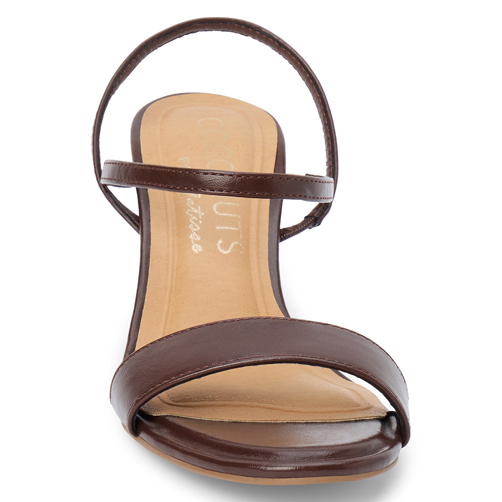 Matisse Footwear Trinity heeled sandal Chocolate