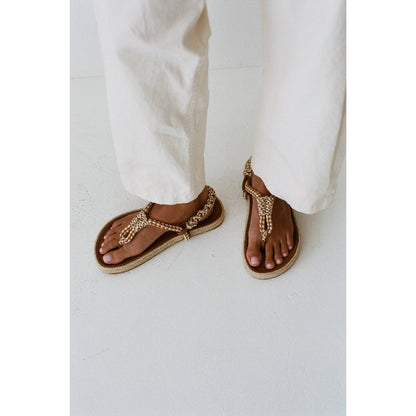 Matisse Footwear Celia thong sandal Tan Multi