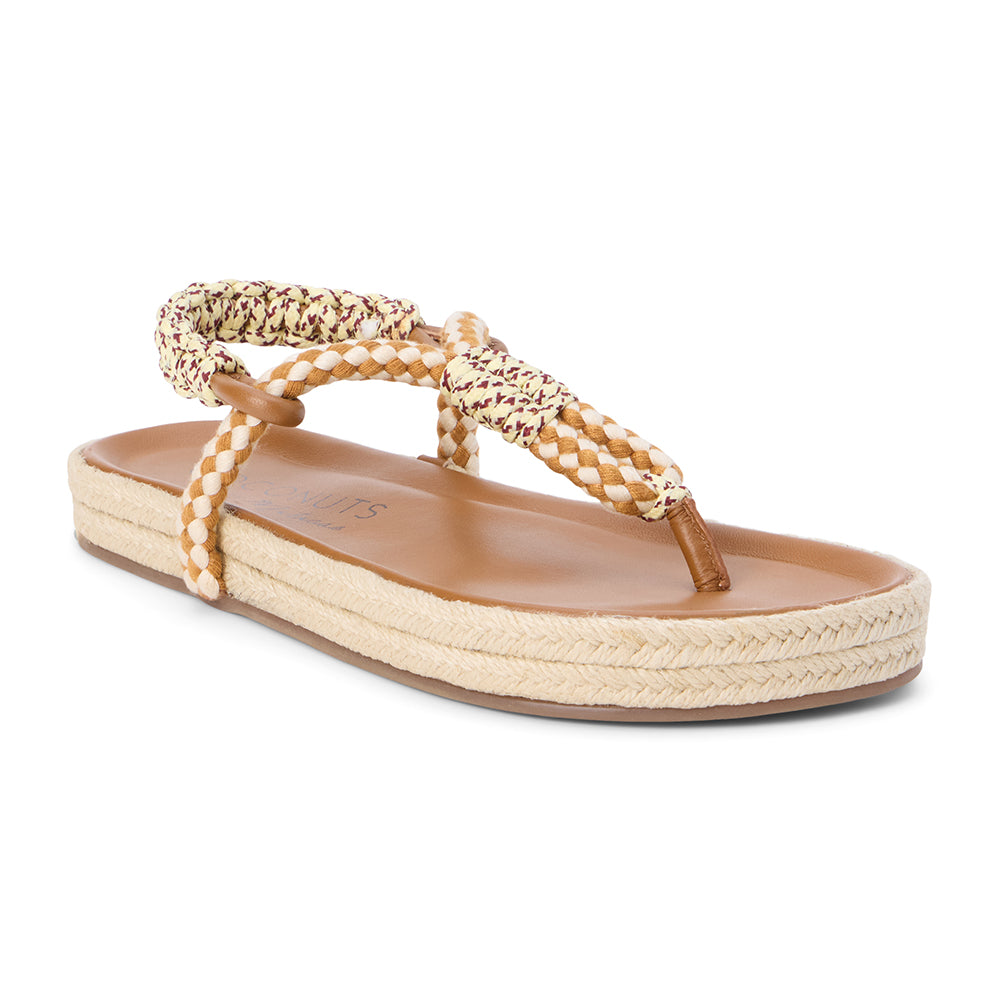 Matisse Footwear Celia thong sandal Tan Multi