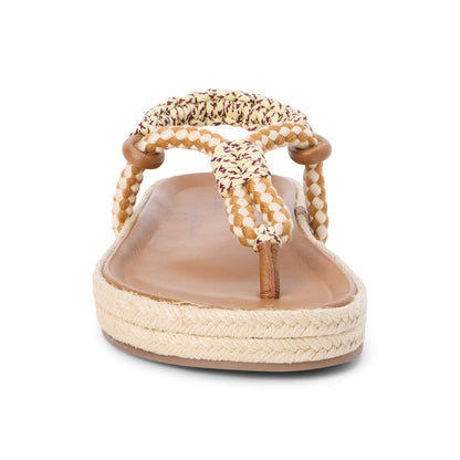 Matisse Footwear Celia thong sandal Tan Multi