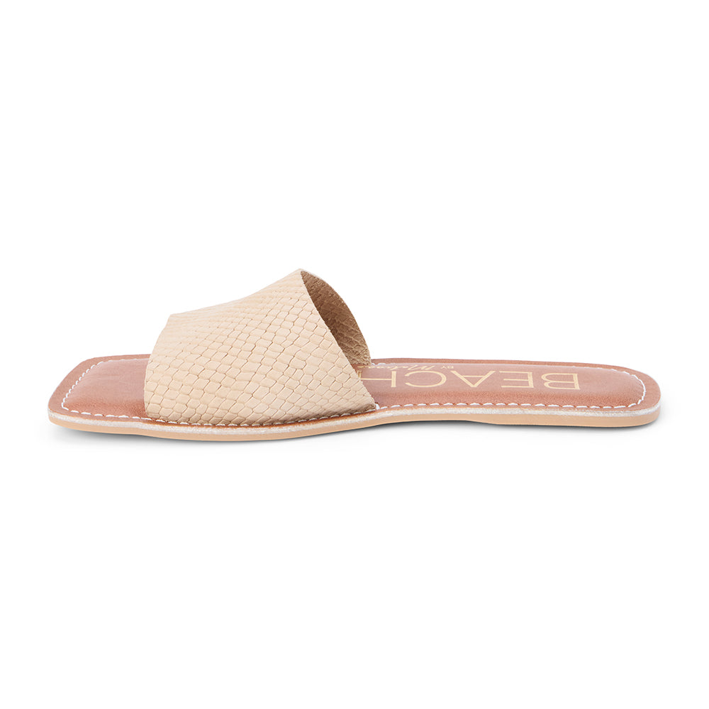 Matisse Footwear Bali slide sandal Taupe Snake
