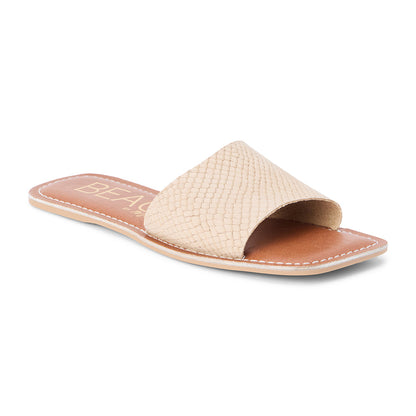 Matisse Footwear Bali slide sandal Taupe Snake