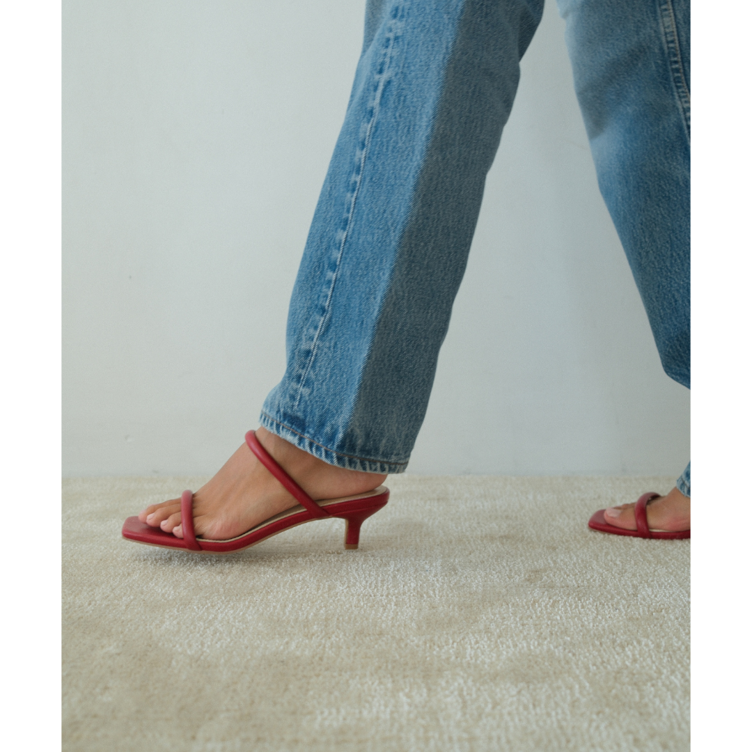 Matisse Footwear Jeanne heeled sandal Red