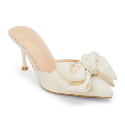 Matisse Footwear Goldie heeled mule Cream
