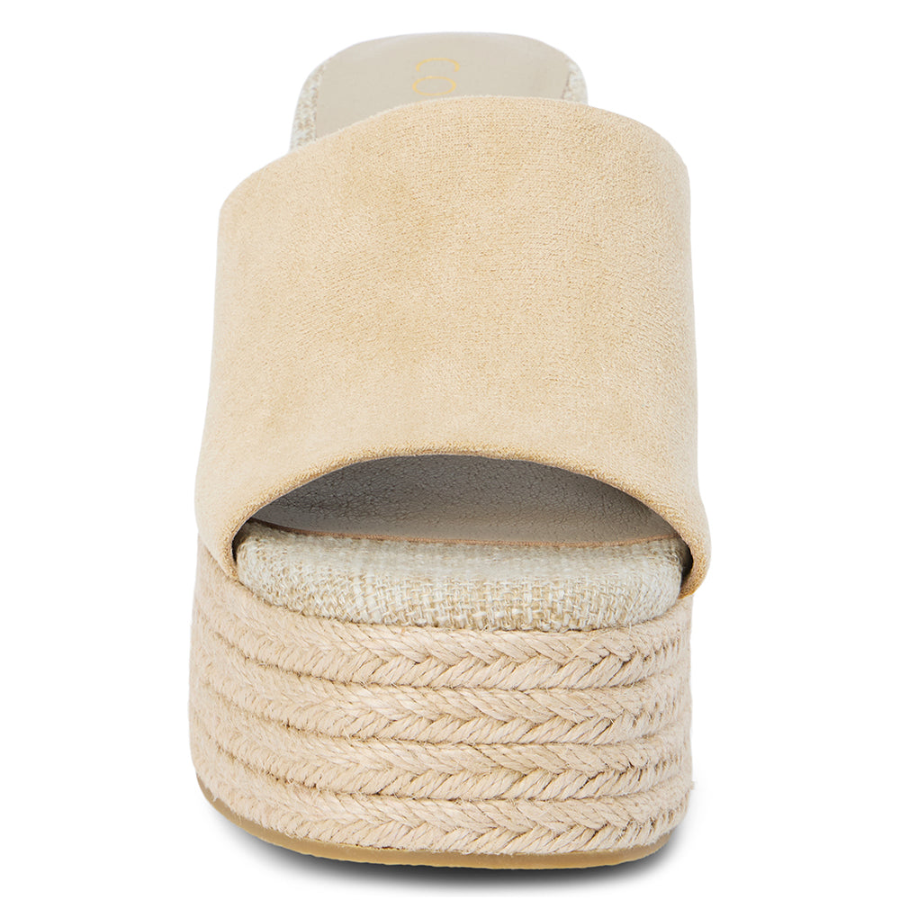 Matisse Footwear Sorrento wedge sandal Natural