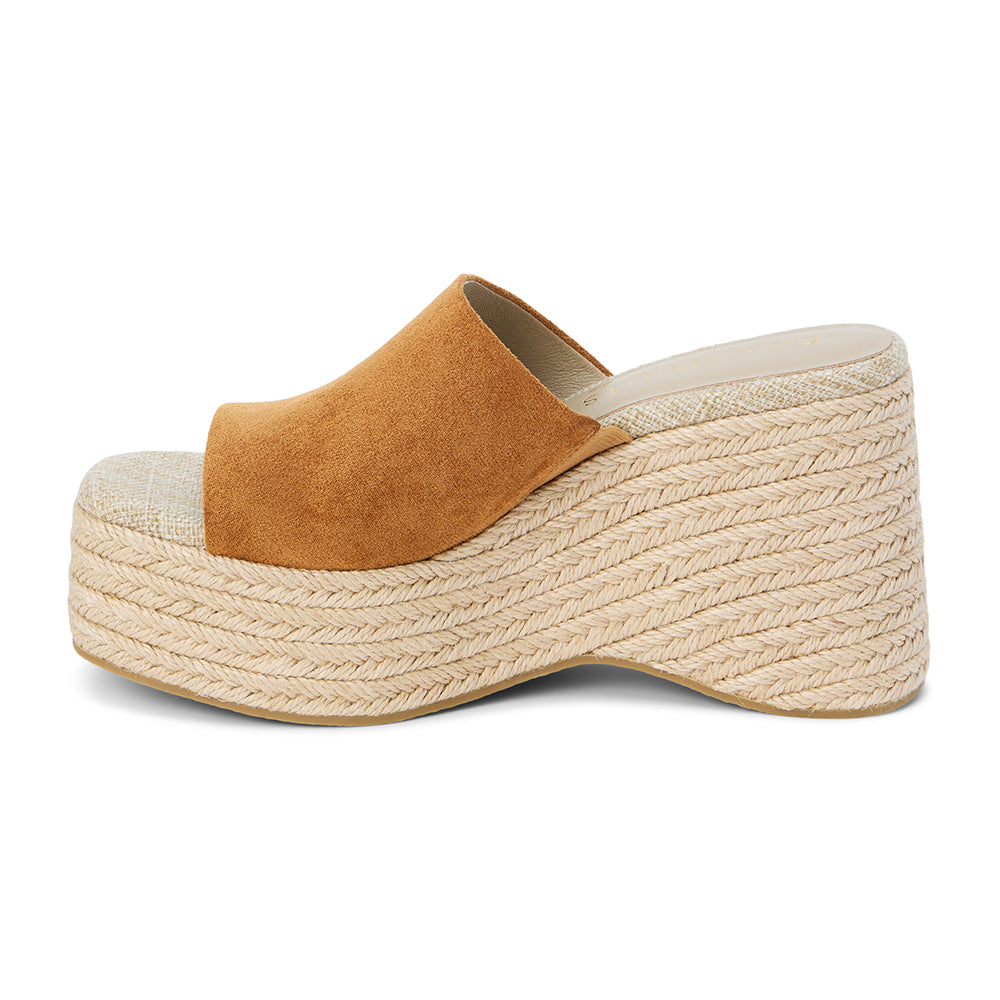 Matisse Footwear Sorrento wedge sandal Cognac