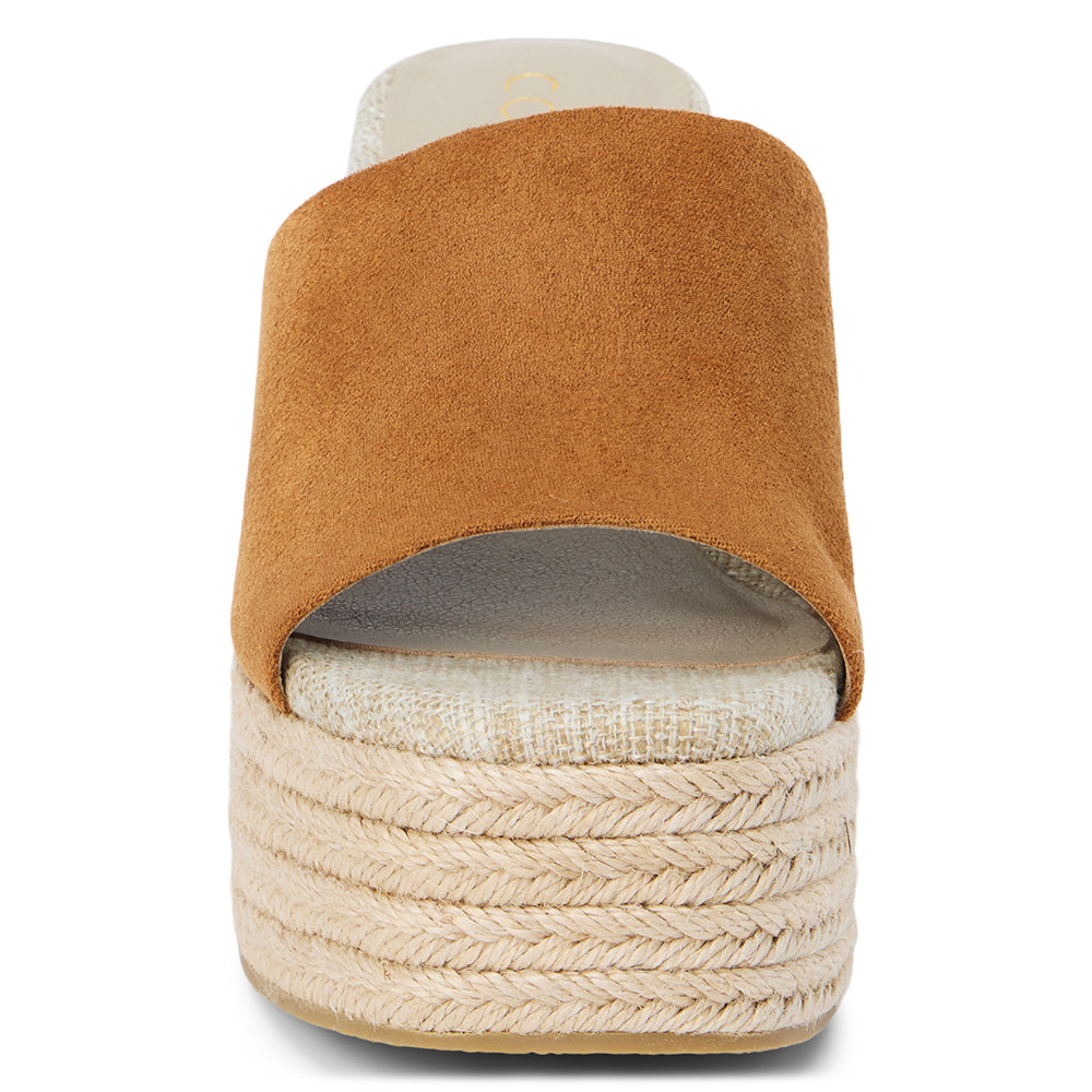 Matisse Footwear Sorrento wedge sandal Cognac