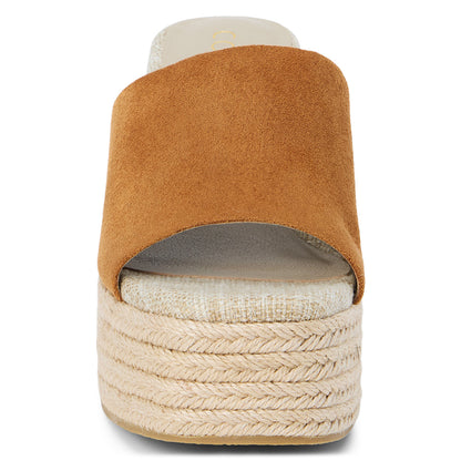 Matisse Footwear Sorrento wedge sandal Cognac