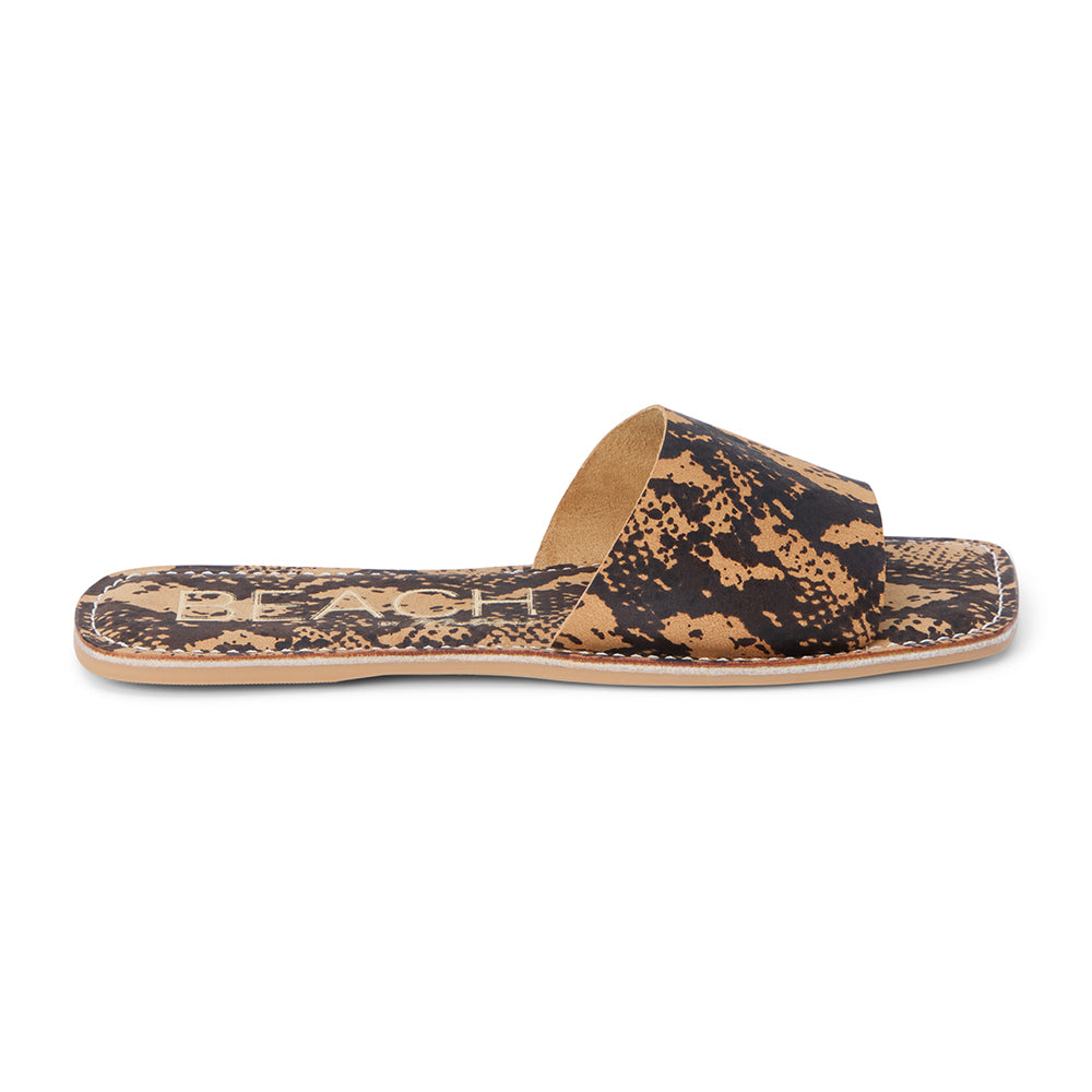 Matisse Footwear Bali slide sandal Tan Python