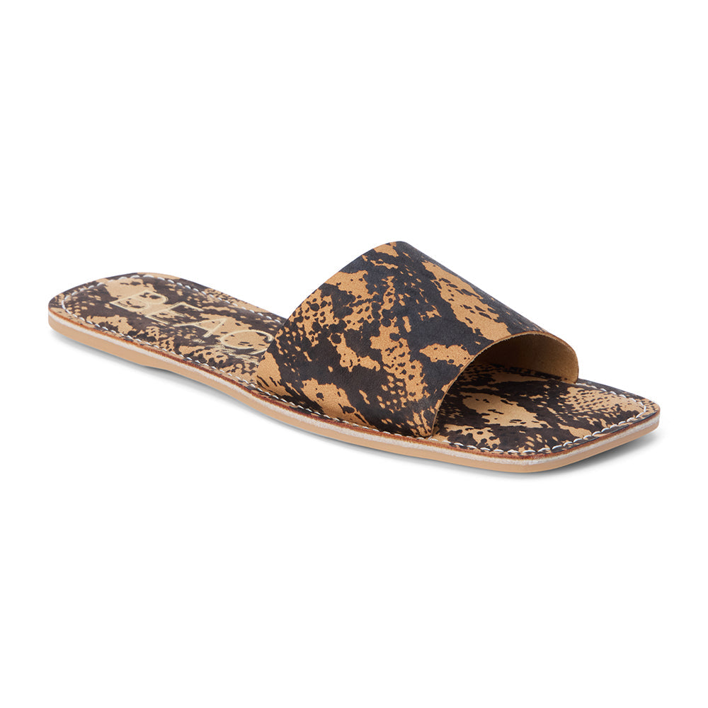 Matisse Footwear Bali slide sandal Tan Python