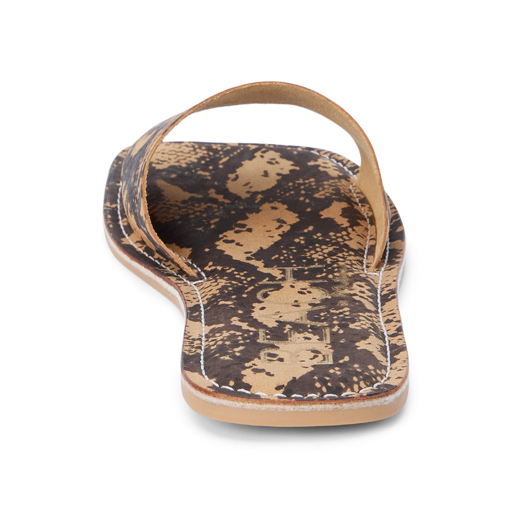Matisse Footwear Bali slide sandal Tan Python