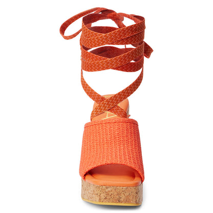 Matisse Footwear Magnolia platform heel Orange